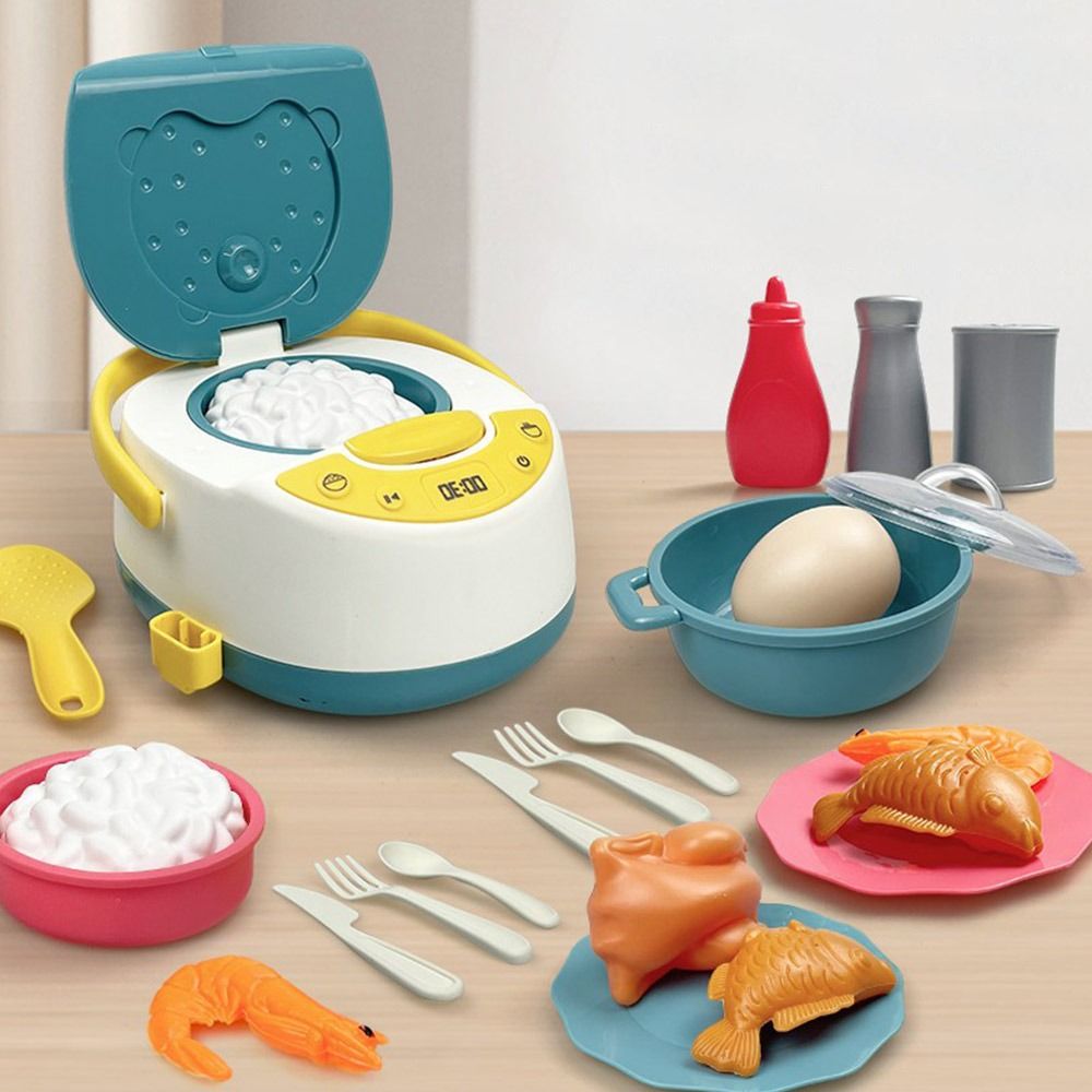Kitchen Appliances For Kids - Multicolor Kids Cooking Playset Microwave Gas