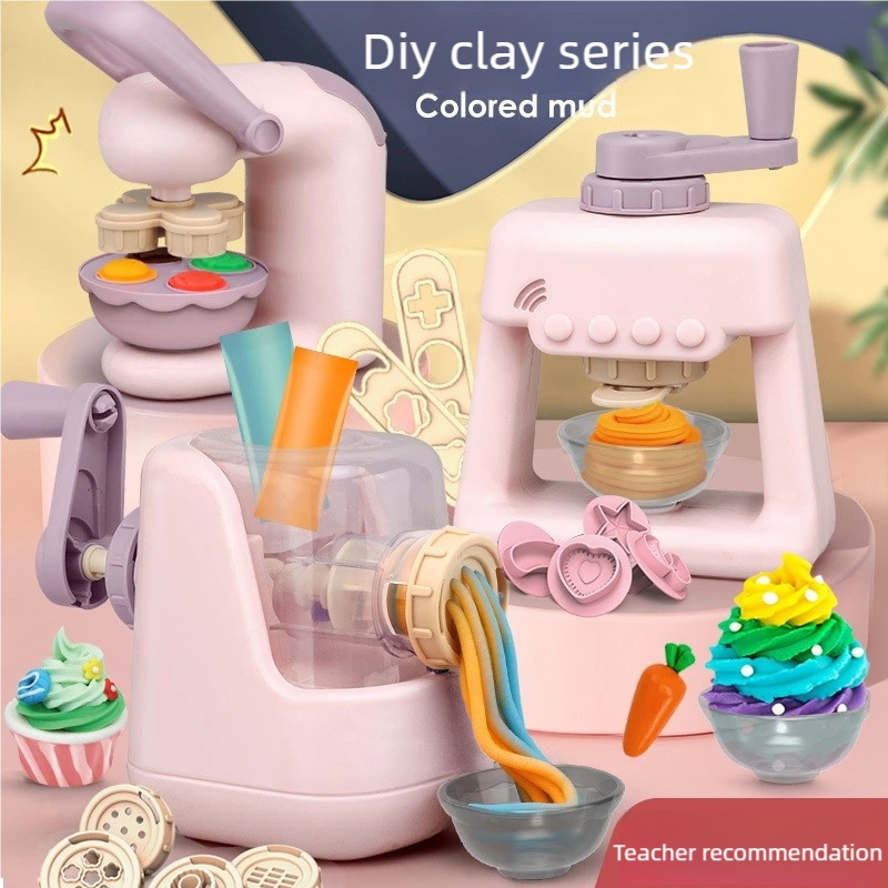 Kitchen Appliances For Kids - Toddler DIY Clay Craft Set, Noodle
