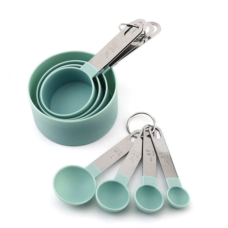 8PCS Measuring Cups Spoons Set - Kitchen Appliances Set avaliação e preço