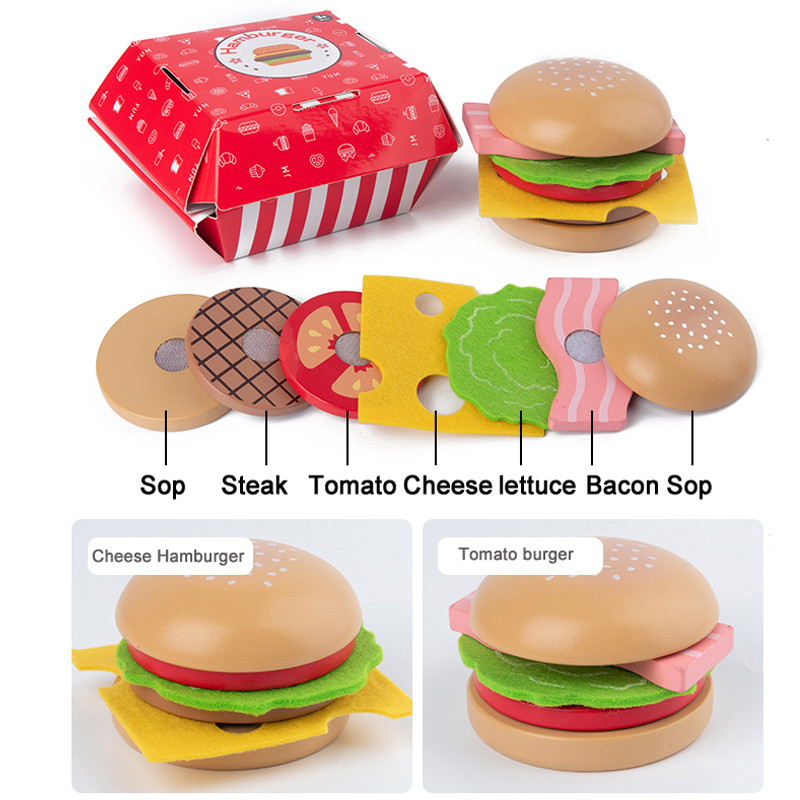 Baby toy Kitchen toys Burger S - Kitchen Appliances For Kids avaliação e preço