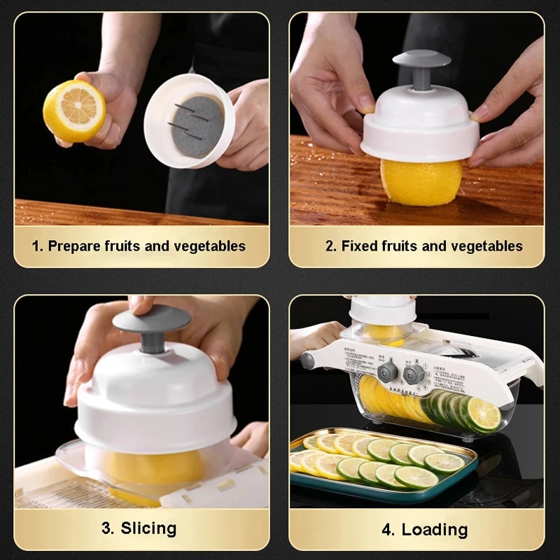 Multifunctional Lemon Slicer V - Kitchen Appliances Japan avaliação e preço