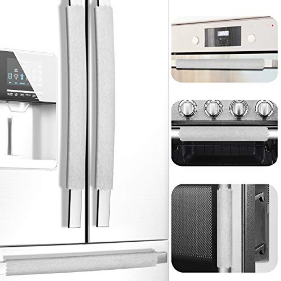 Refrigerator Door Handle Cover - Kitchen Appliances Set avaliação e preço