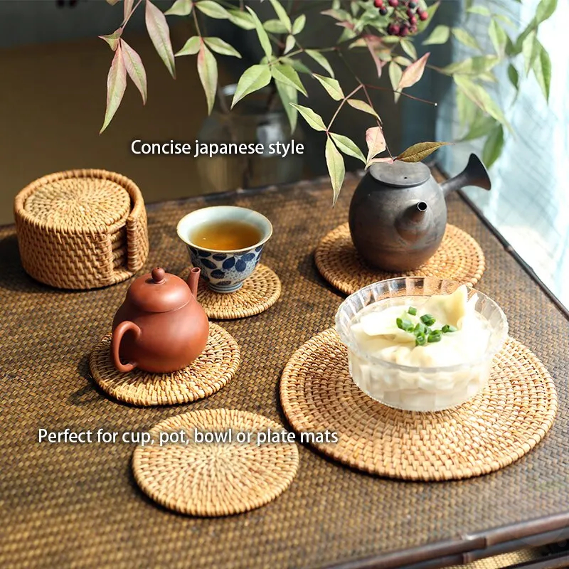 6Pcs Drink Coasters Set For Ku - Kitchen Appliances Set avaliação e preço