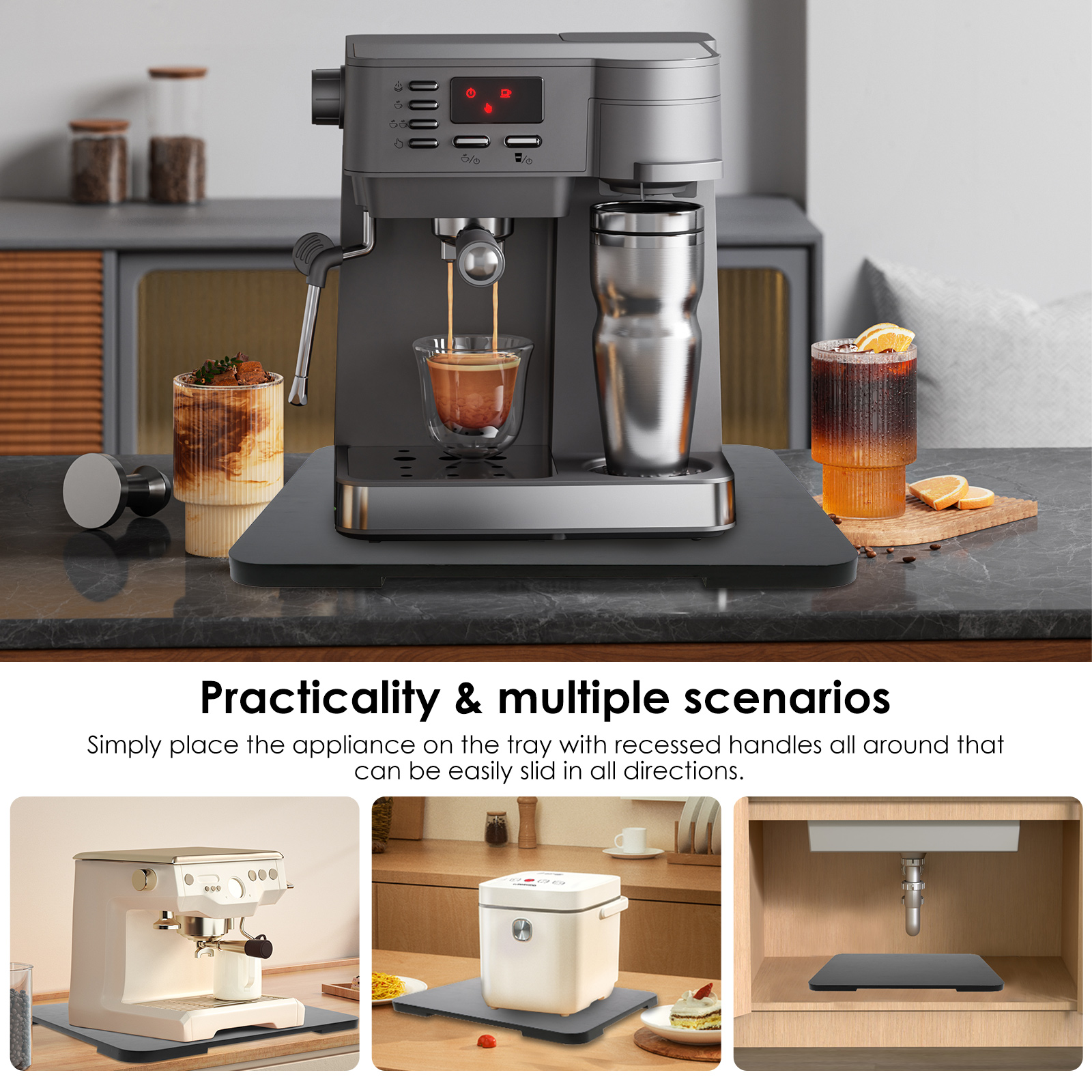 Kitchen Portable Coffee Machin - Kitchen Appliances Set avaliação e preço