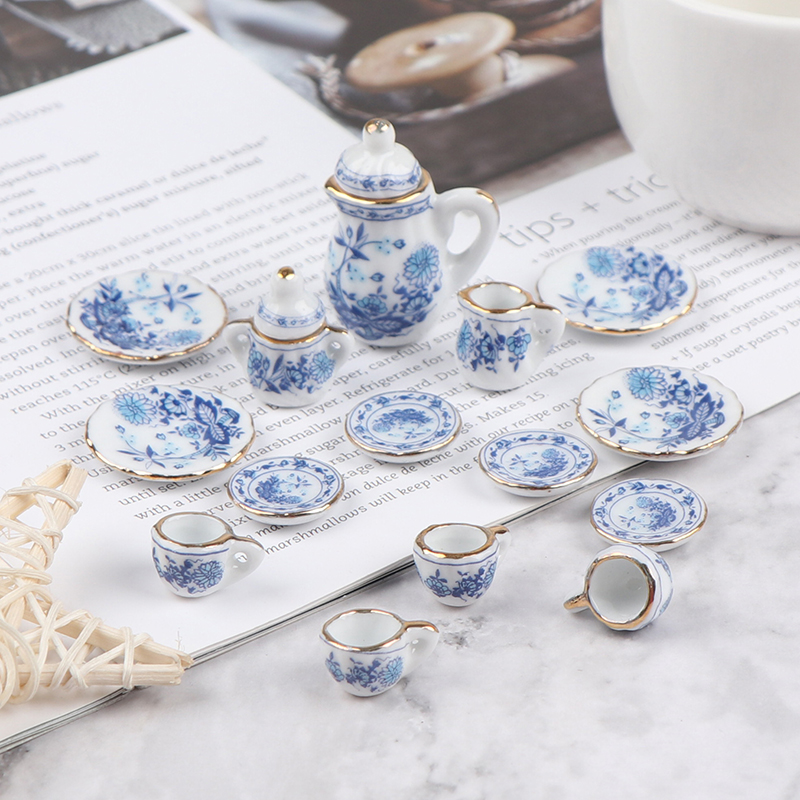 15Pcs 1:12 Miniature Porcelain - Kitchen Appliances For Kids avaliação e preço