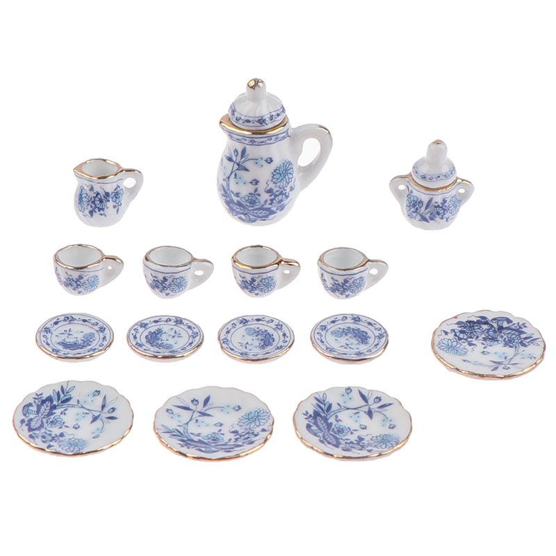 15Pcs 1:12 Miniature Porcelain - Kitchen Appliances For Kids avaliação e preço