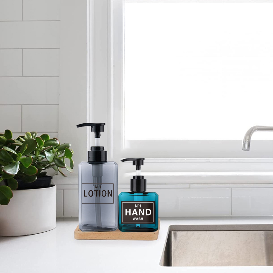 Bathroom Soap Dispenser Labels - Kitchen Appliances Set avaliação e preço