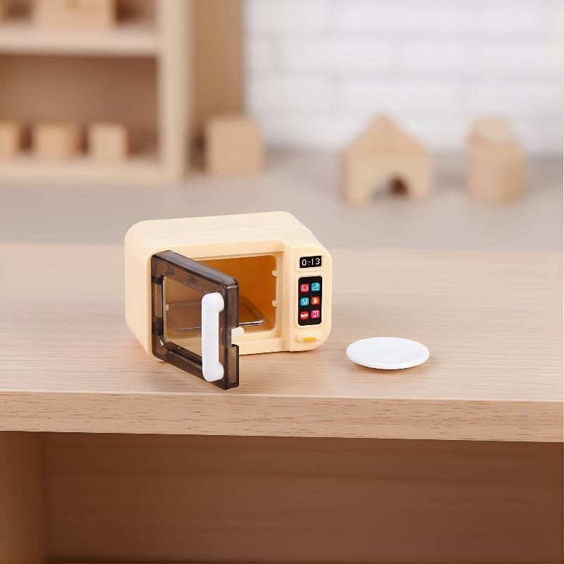 1 Set 1 12 Dollhouse Kitchen A - Kitchen Appliances For Kids avaliação e preço