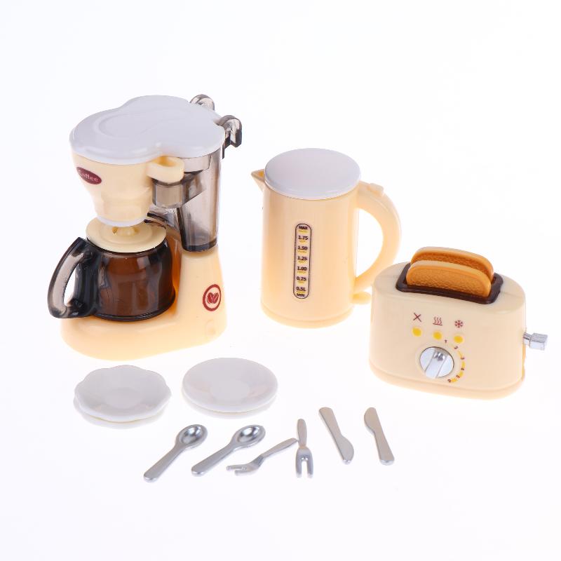 1 Set 1 12 Dollhouse Kitchen A - Kitchen Appliances For Kids avaliação e preço