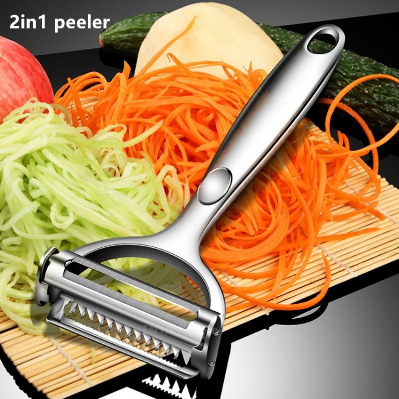 2in1 Stainless Steel Vegetable - Kitchen Appliances Japan avaliação e preço