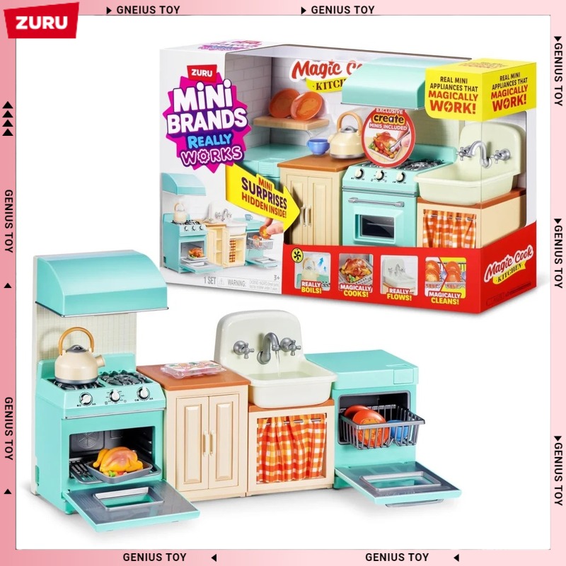 Zuru Mini Brands Magic Cook Ki - Kitchen Appliances Set avaliação e preço