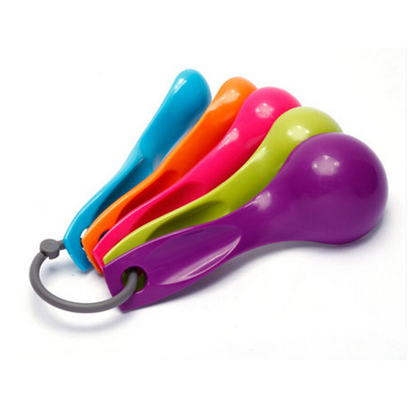 5Pcs Salt Oil Spoon Lovely Kit - Kitchen Appliances Combo avaliação e preço