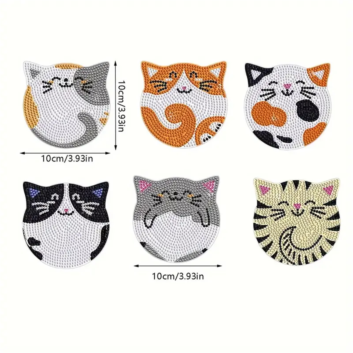 6 Pieces/set DIY Cat Rhineston - Kitchen Appliances Set avaliação e preço