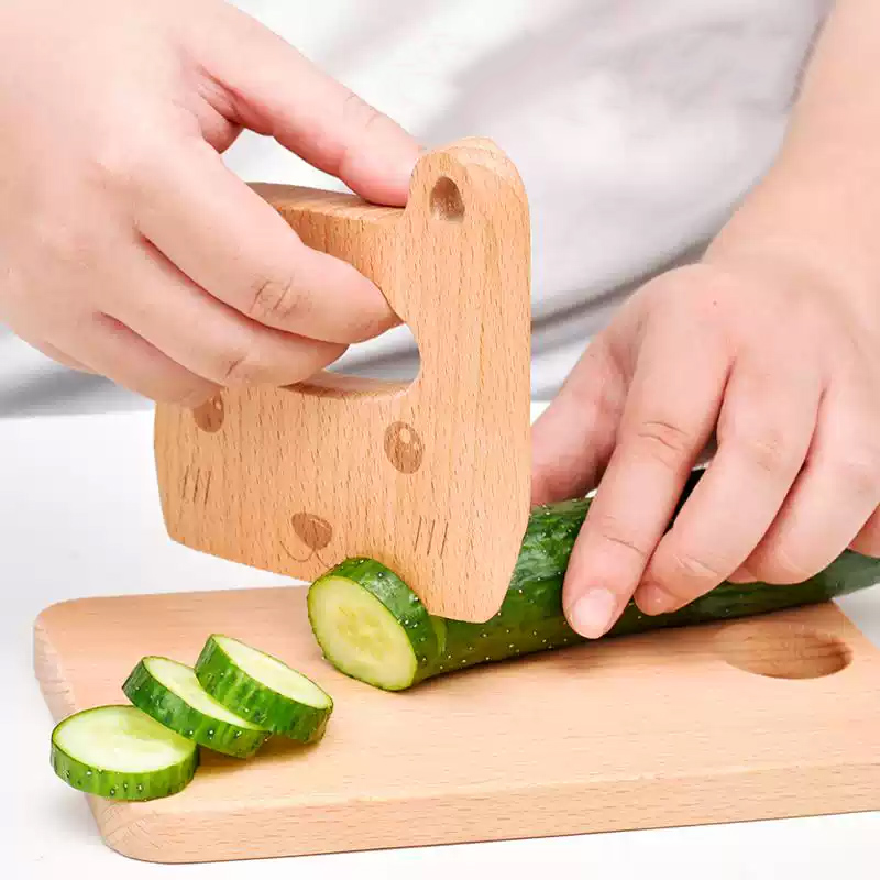 Wooden Kids Knife for Cooking  - Kitchen Appliances For Kids avaliação e preço