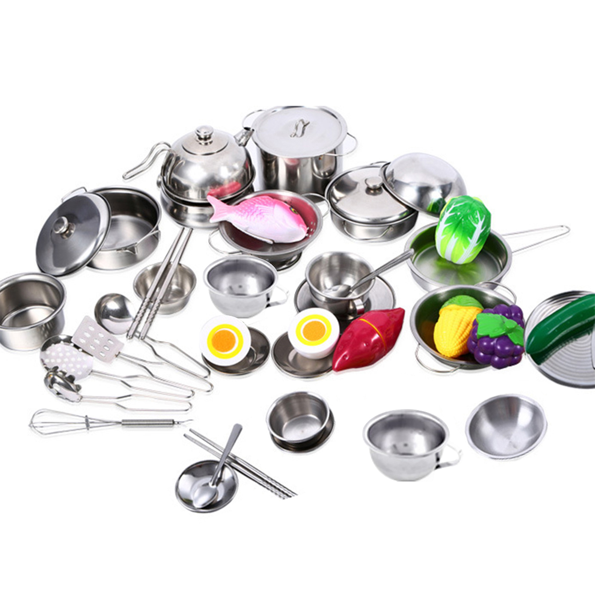 25PCS Kitchen Set Pretend Play - Kitchen Appliances For Kids avaliação e preço