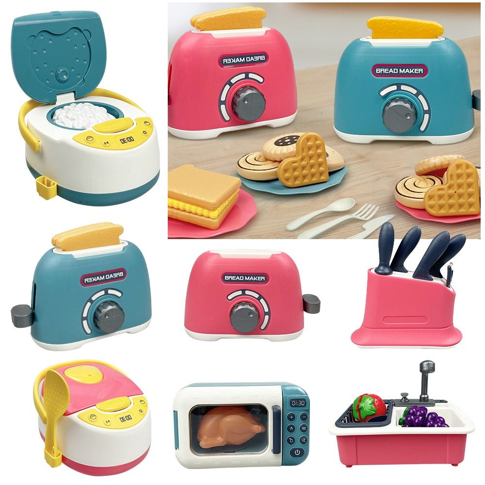 Multicolor Kids Cooking Playse - Kitchen Appliances For Kids avaliação e preço