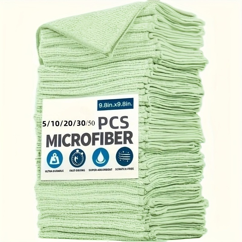 1-50Pcs Light Green Microfiber - Kitchen Appliances Set avaliação e preço