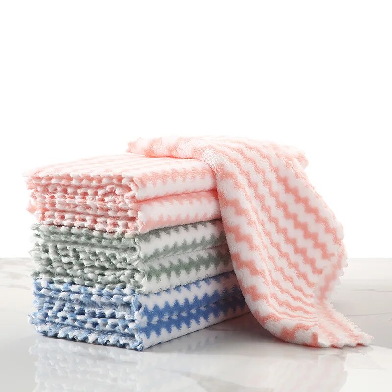 20Pcs Kitchen Wipes Coral Velv - Kitchen Appliances Combo avaliação e preço