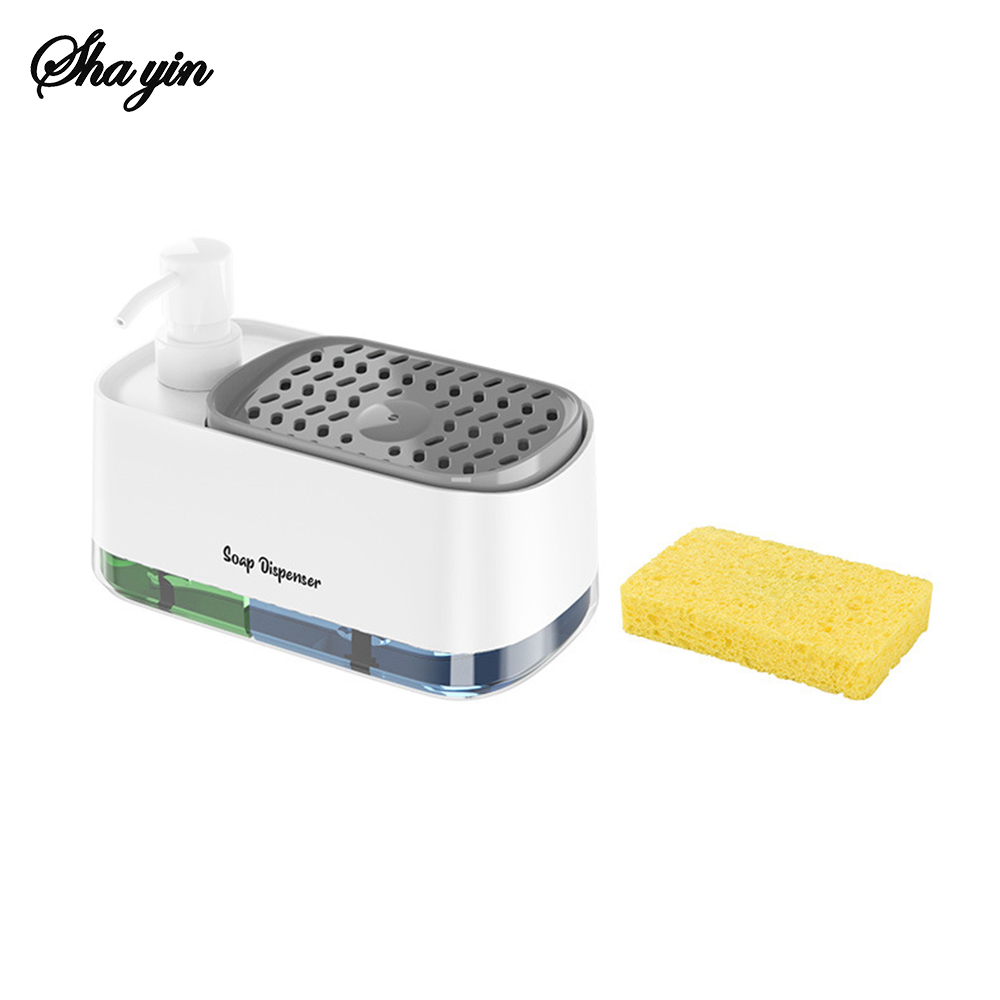 3-in-1 Hand And Dish Soap Disp - Kitchen Appliances Set avaliação e preço
