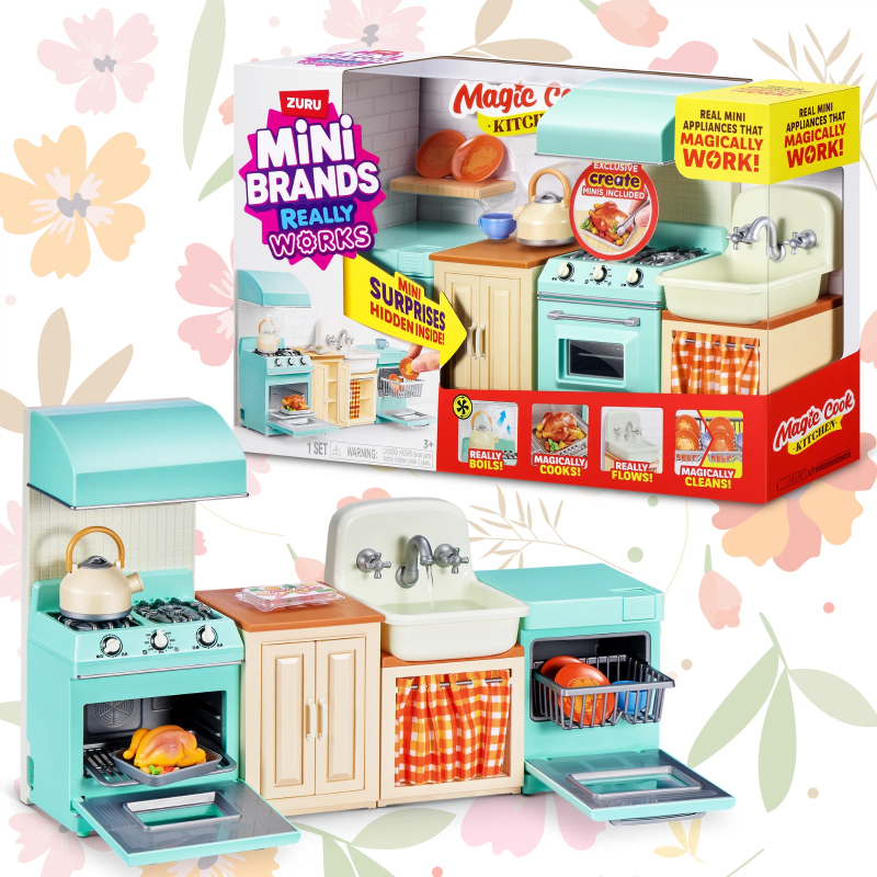 Zuru Mini Brands Magic Cook Ki - Kitchen Appliances Gift Items avaliação e preço
