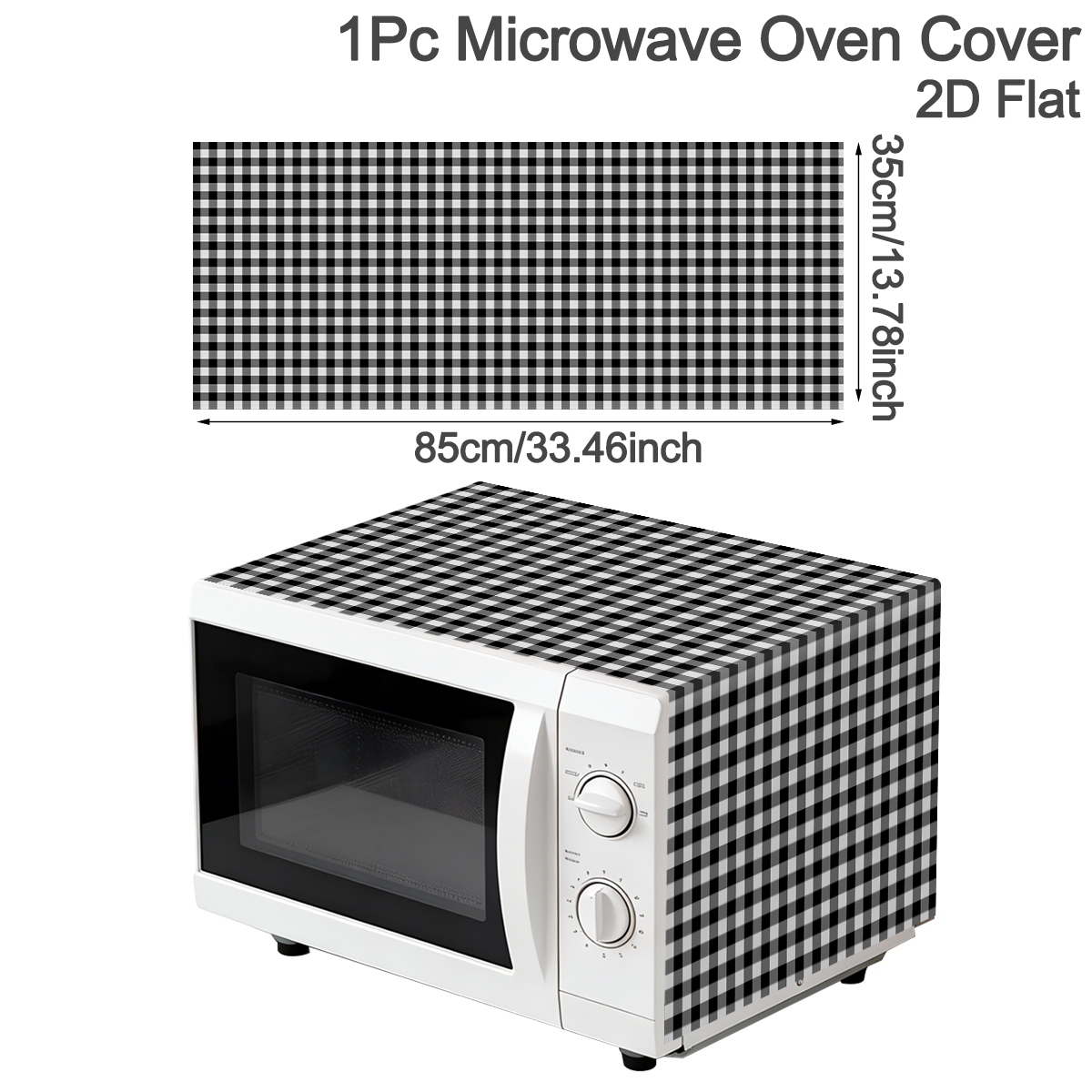 Black White Plaid Microwave Ov - Kitchen Appliances Japan avaliação e preço