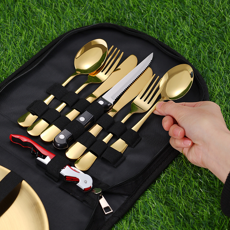 10Pcs Camping Tableware Set 30 - Kitchen Appliances Set avaliação e preço