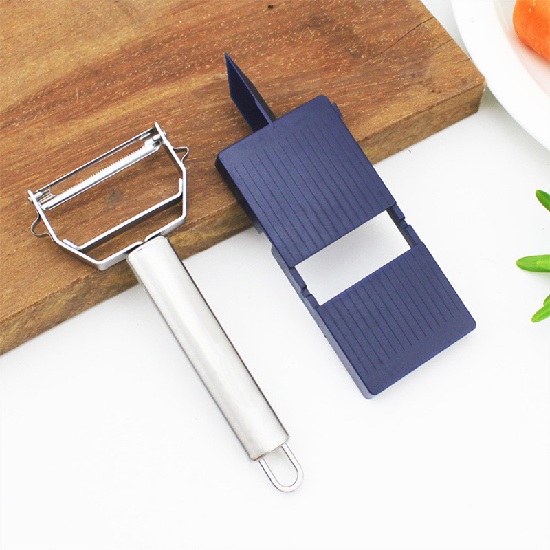 2 in 1 Peeler Slicer Set Kitch - Kitchen Appliances Japan avaliação e preço