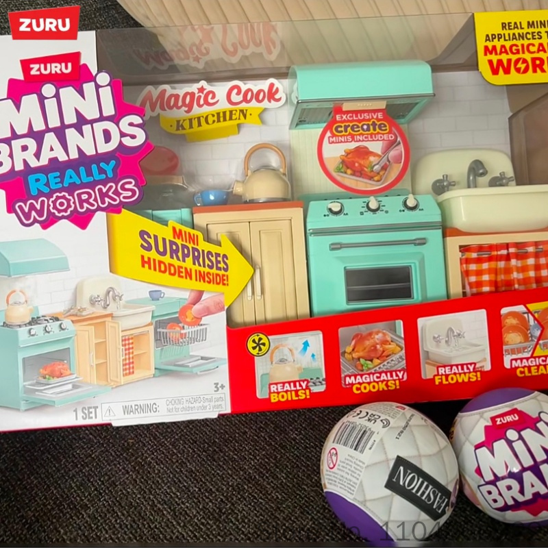 New Zuru Mini Brands Magic Coo - Kitchen Appliances Gift Items avaliação e preço