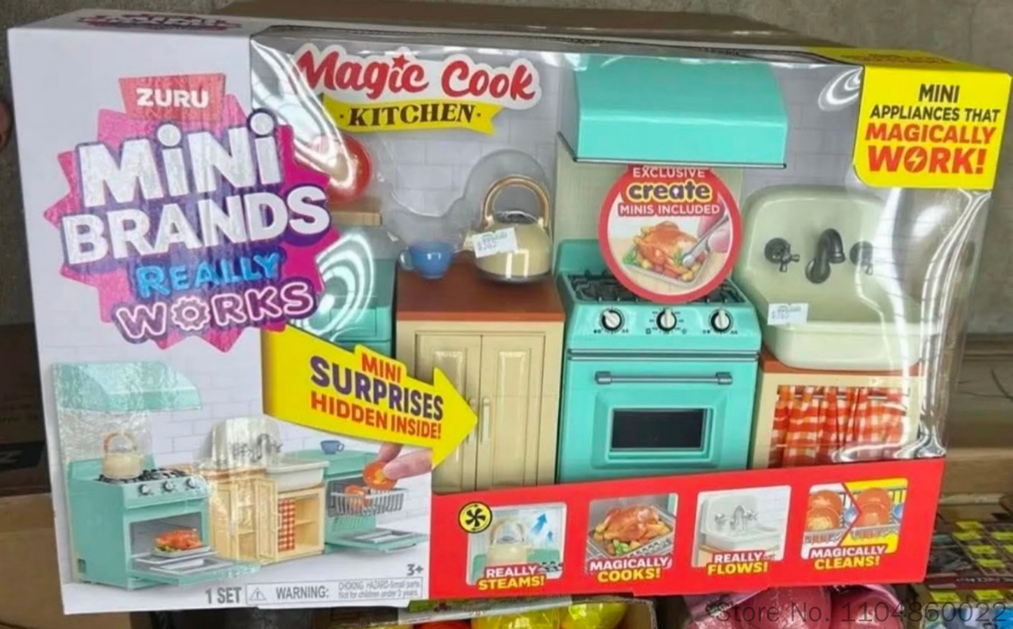 New Zuru Mini Brands Magic Coo - Kitchen Appliances Gift Items avaliação e preço