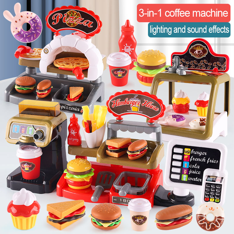 Kid Play House Game Kitchen Fa - Kitchen Appliances For Kids avaliação e preço