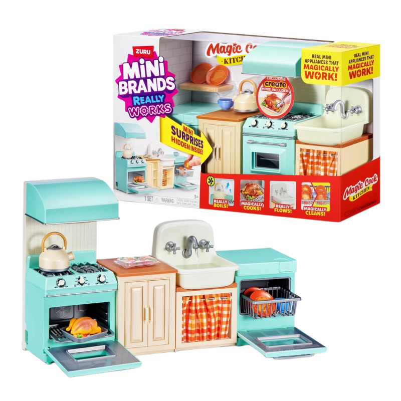 Genuine Zuru Mini Brands Magic - Kitchen Appliances Gift Items avaliação e preço