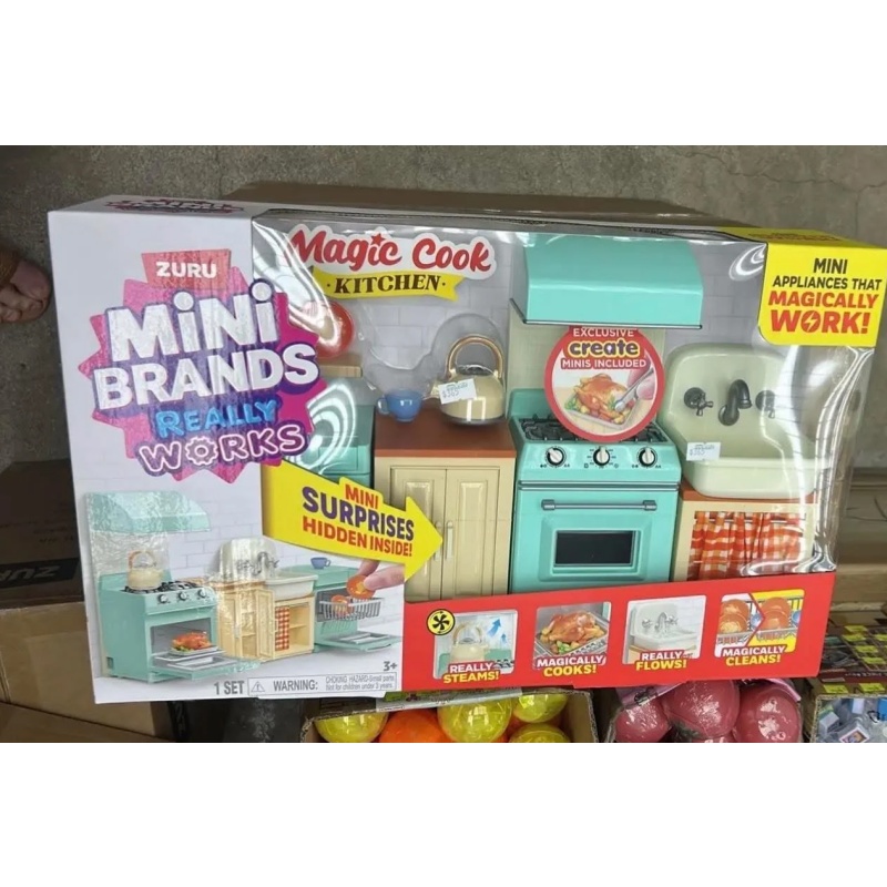 Zuru Mini Brand Magic Kitchen  - Kitchen Appliances Set avaliação e preço