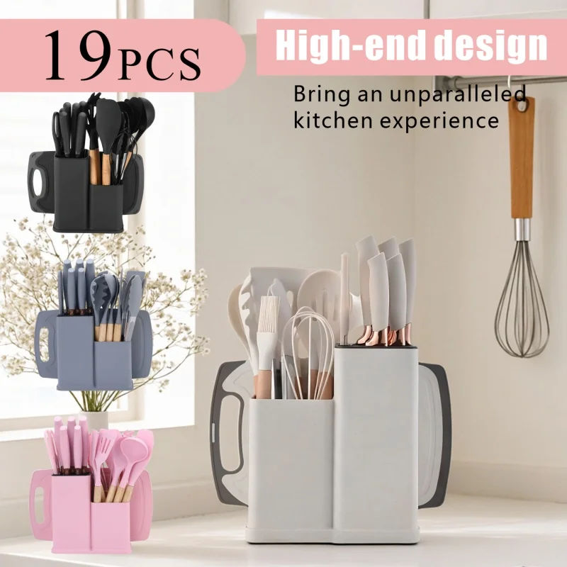 19-in-1 Kitchen Knife & Silico - Kitchen Appliances Combo avaliação e preço