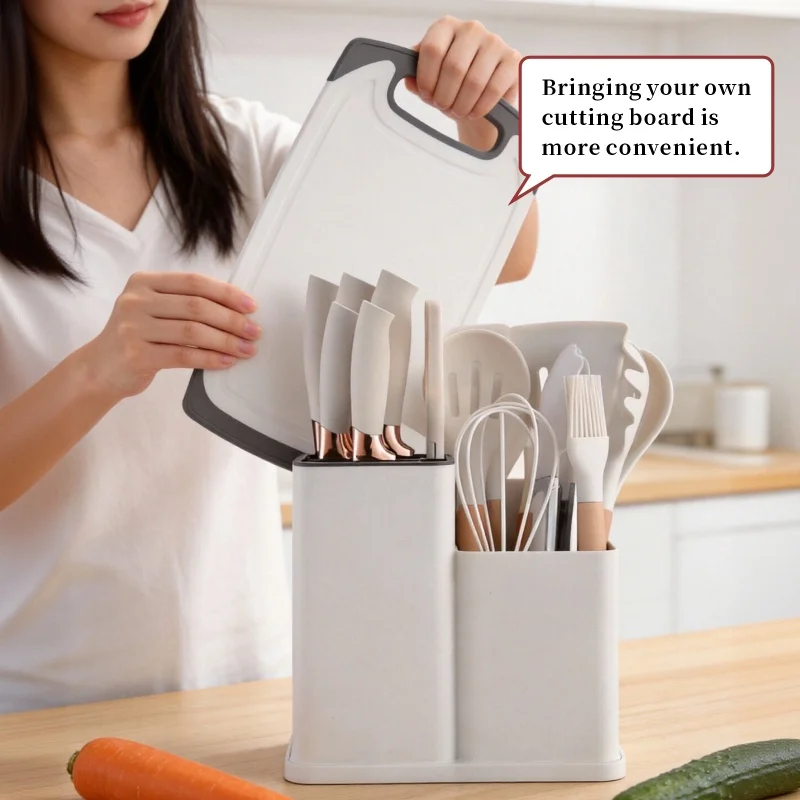 19-in-1 Kitchen Knife & Silico - Kitchen Appliances Combo avaliação e preço