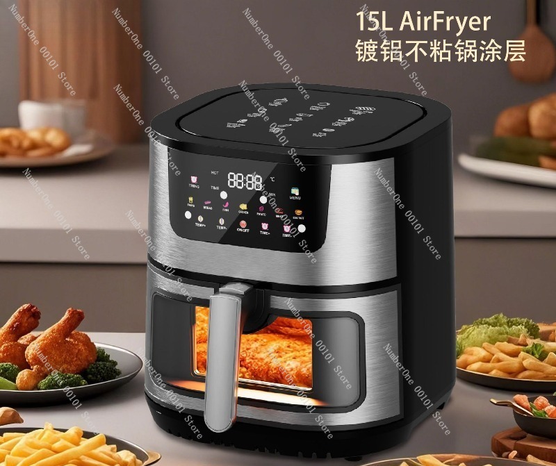 15L Electric Oven Air Fryer Co - Kitchen Appliances Combo avaliação e preço