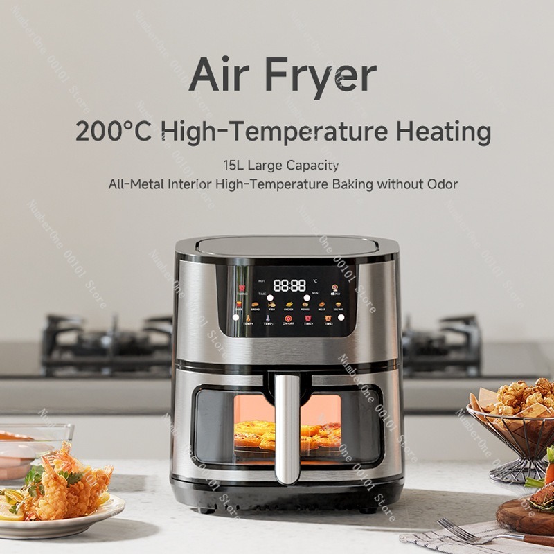 15L Electric Oven Air Fryer Co - Kitchen Appliances Combo avaliação e preço